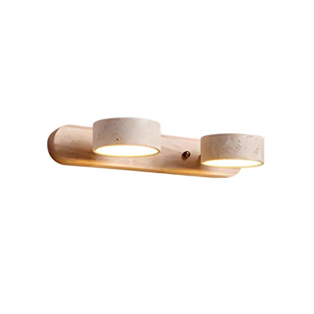 Travertine Duo Vägglampa
