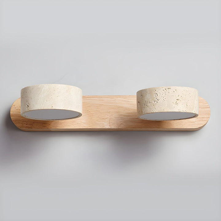 Travertine Duo Vägglampa
