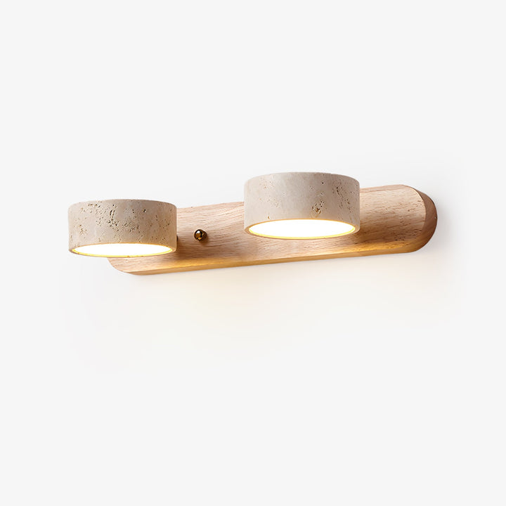 Travertine Duo Vägglampa