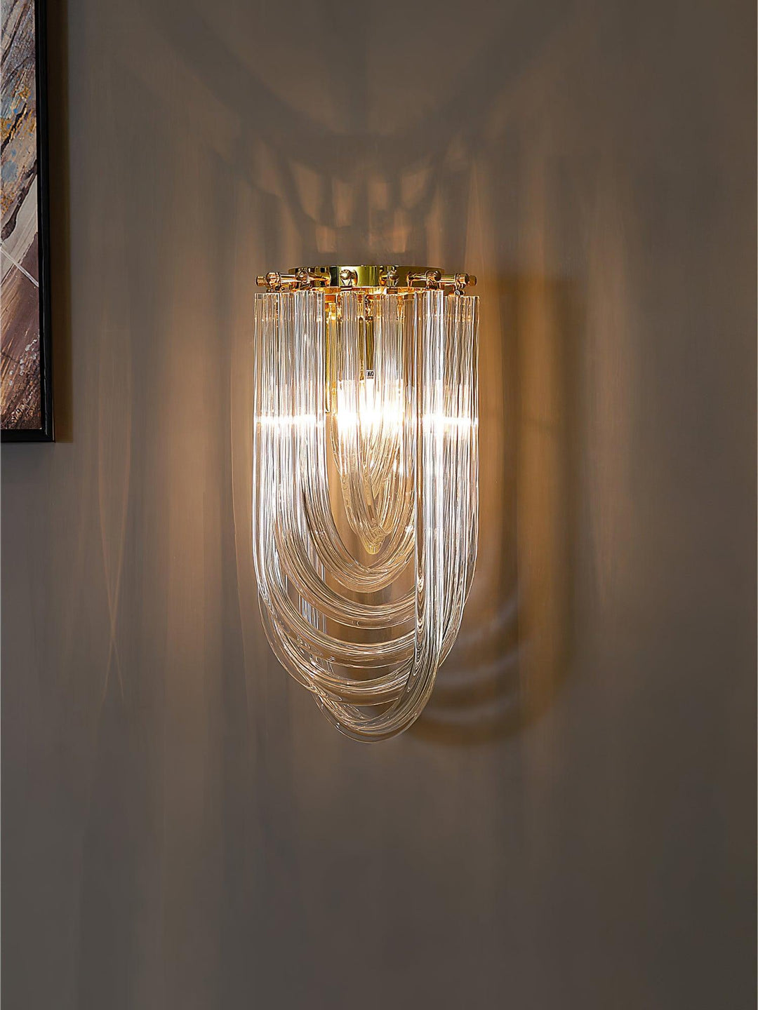 Trevi Glasvägglampa