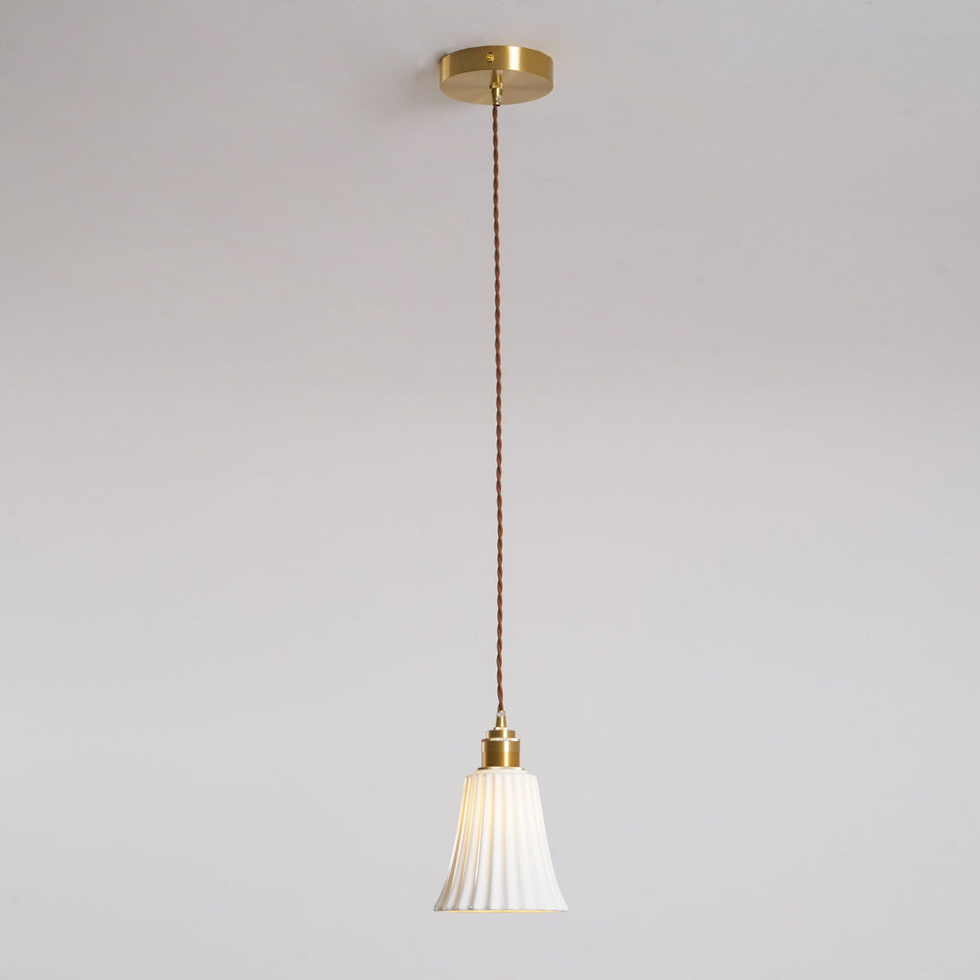 Trumpet Keramisk Pendellampa