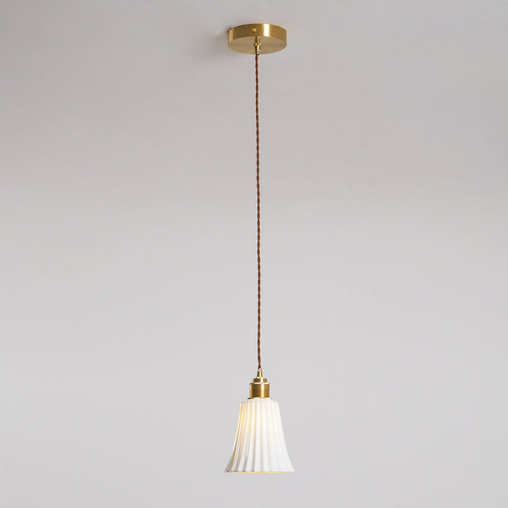 Trumpet Keramisk Pendellampa