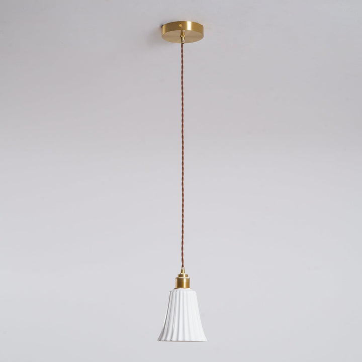 Trumpet Keramisk Pendellampa