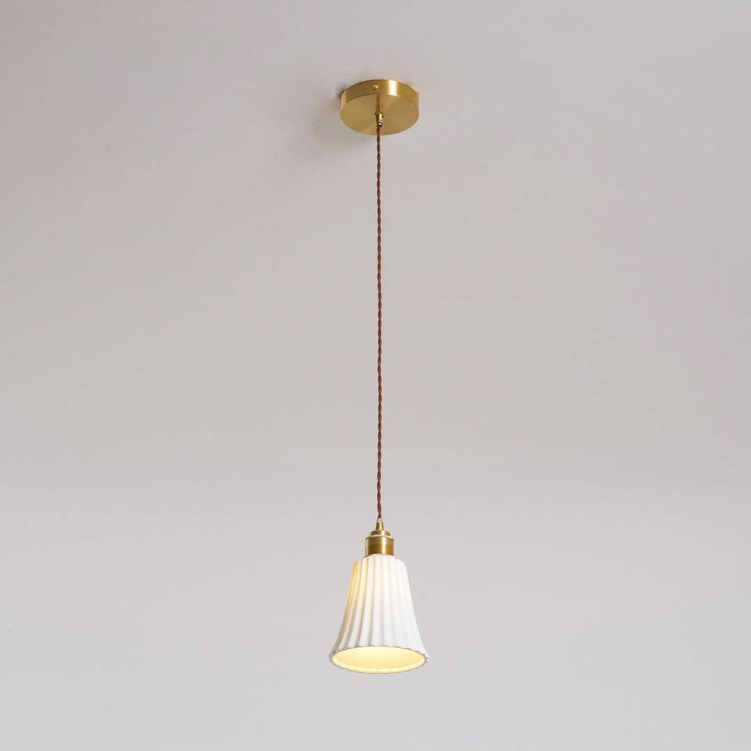 Trumpet Keramisk Pendellampa