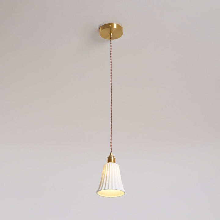 Trumpet Keramisk Pendellampa