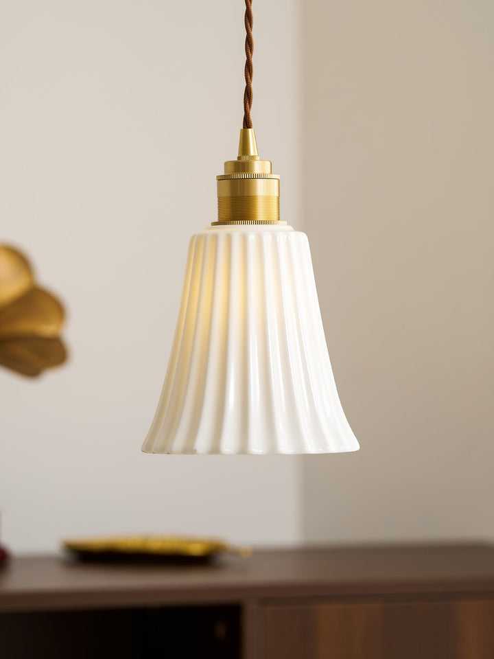 Trumpet Keramisk Pendellampa
