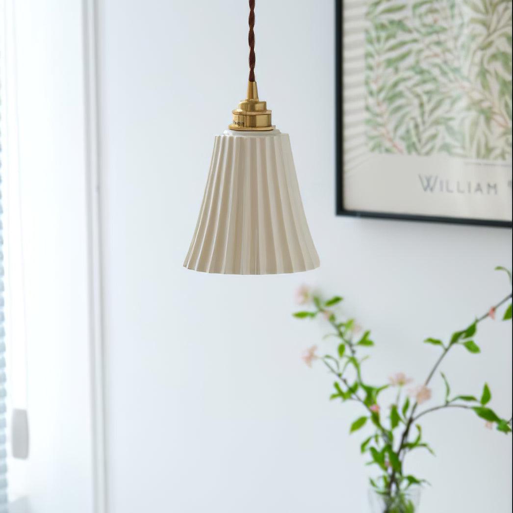 Trumpet Keramisk Pendellampa