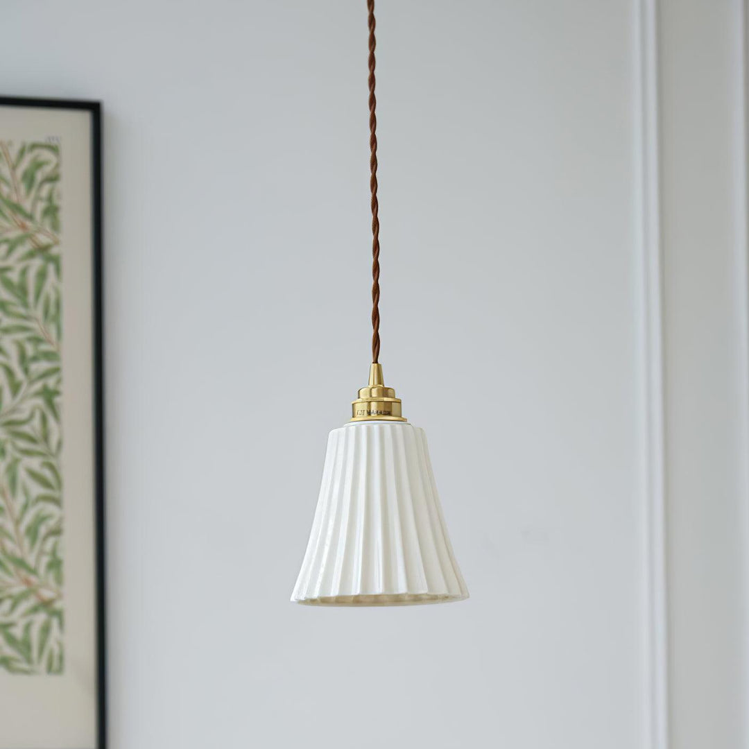 Trumpet Keramisk Pendellampa