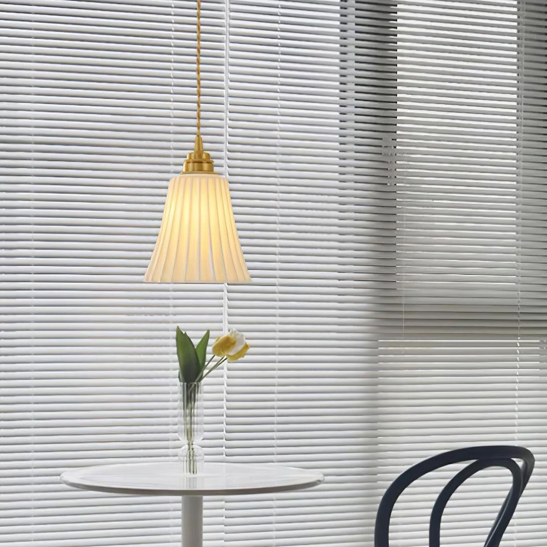 Trumpet Keramisk Pendellampa