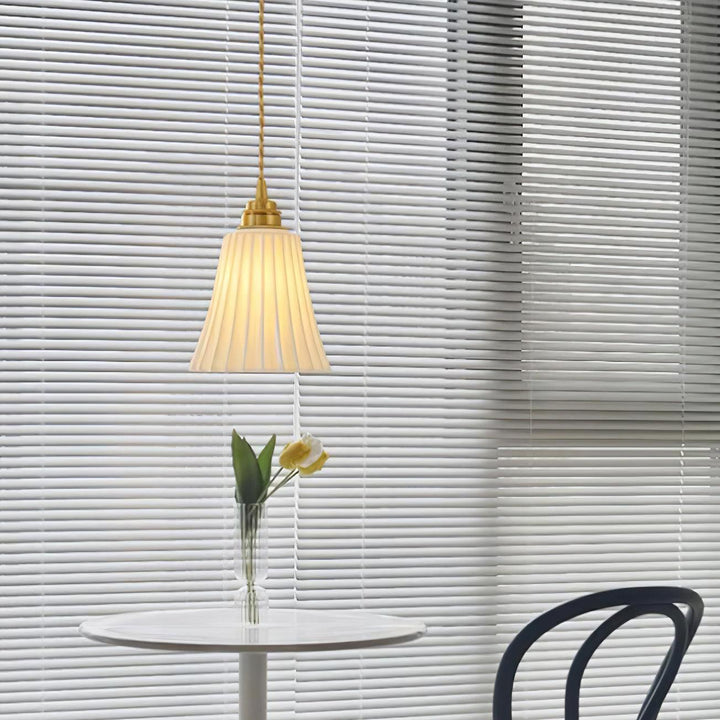 Trumpet Keramisk Pendellampa