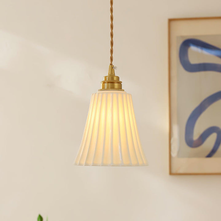 Trumpet Keramisk Pendellampa