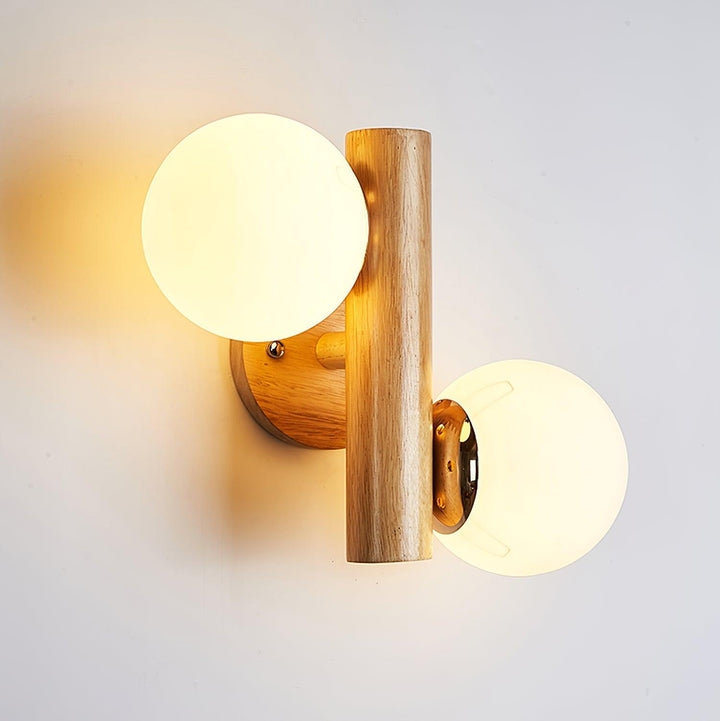 Tupelo Dubbel Vägglampa
