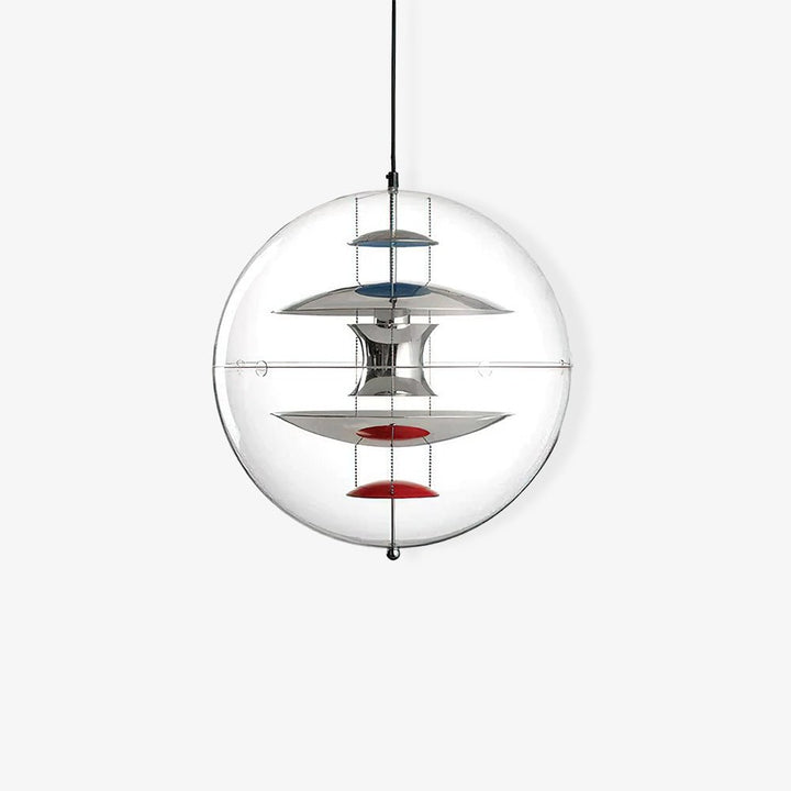 Rund Kula Hängande Lampa