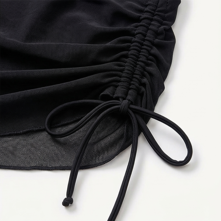 Marella – Set bikini med hög midja i marszczoną spódnicą