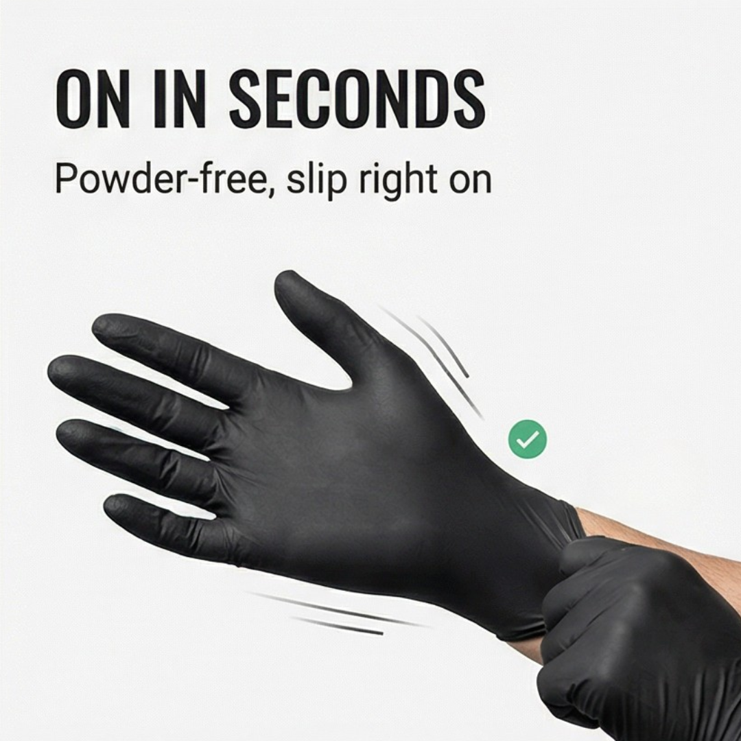 Gripshield - Rękawice nitrylowe o stor wytrzymałości (opakowanie 100 szt.)