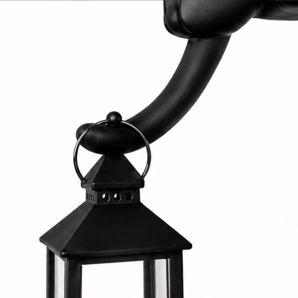 Ledgekit – Figurki katt på kant półki z latarnią LED