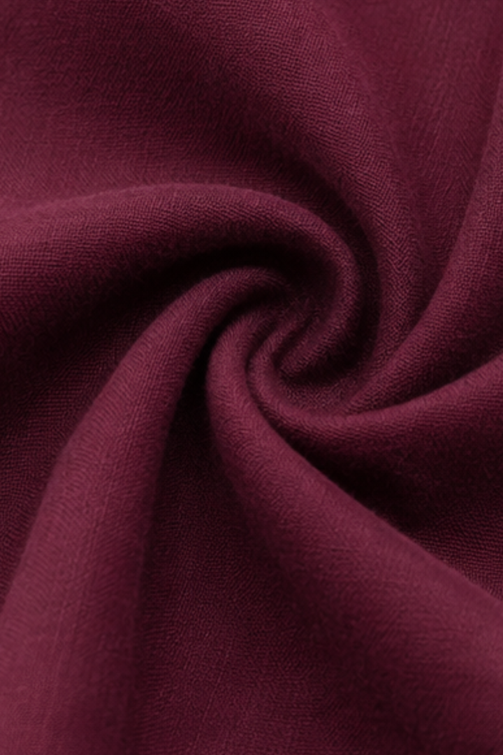 Wearbella – OverStorlekd Bawełnowo-Lnianą Klänning Maxi