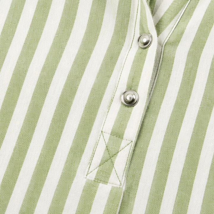 Marella – Przesadnie Stor Blus Popover w Band z Urringning w V-ringning