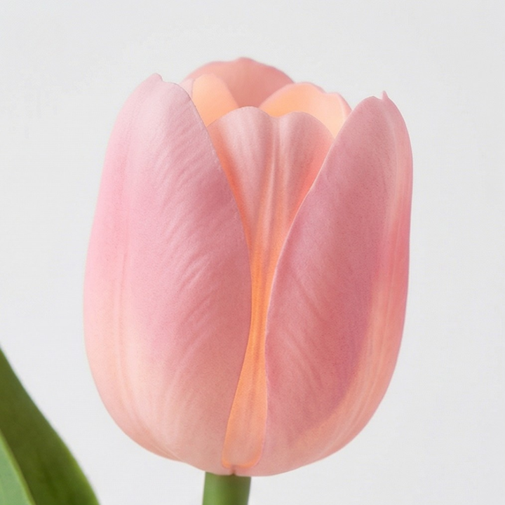 Bloomora – Lampa LED i form av tulipana z ceramiczną wazonem