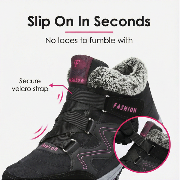 Snowstep – Dam Vinter Boots med foder