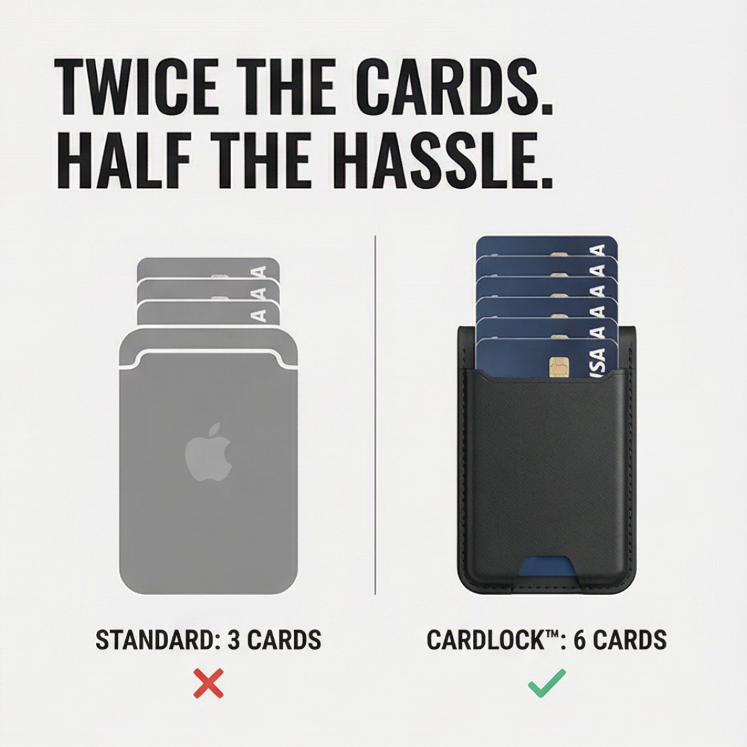 Cardlock - Śledzona plånbok MagSafe