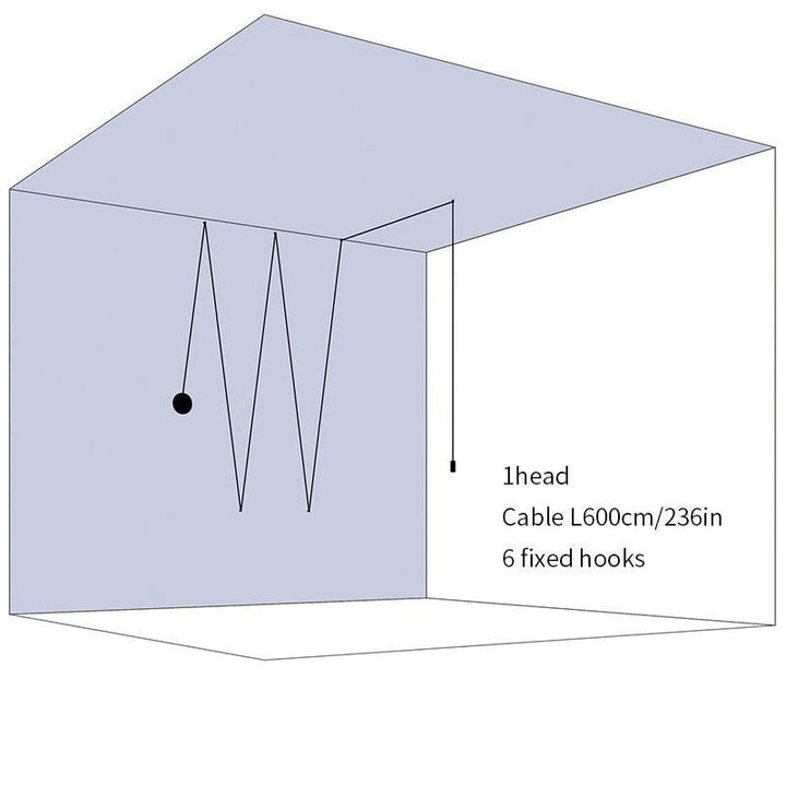 Line Form Pendellampa
