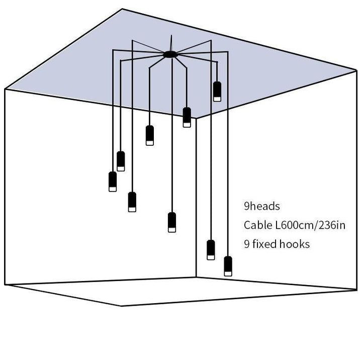 Line Form Pendellampa