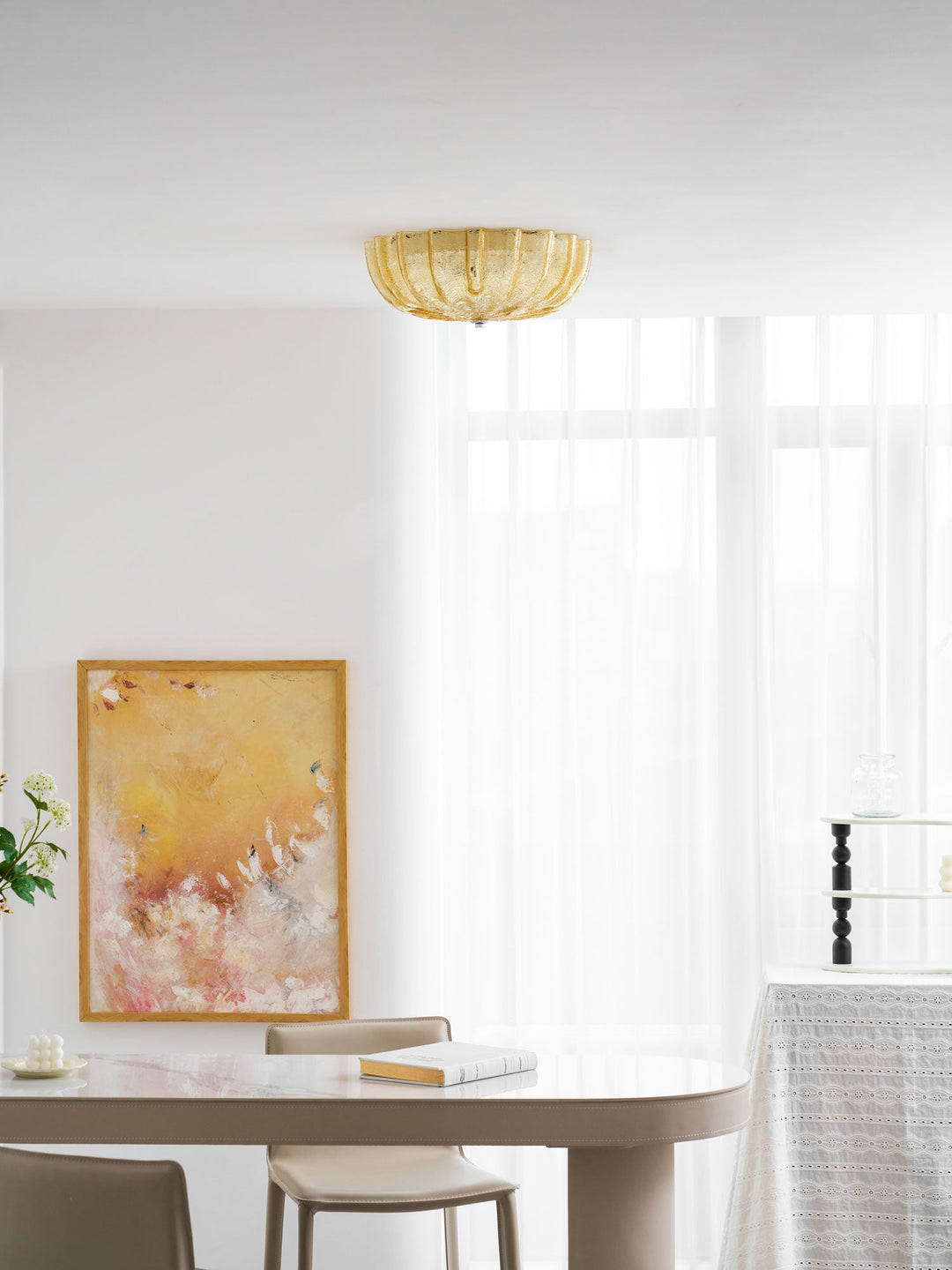Murano Blåst Glas Taklampa