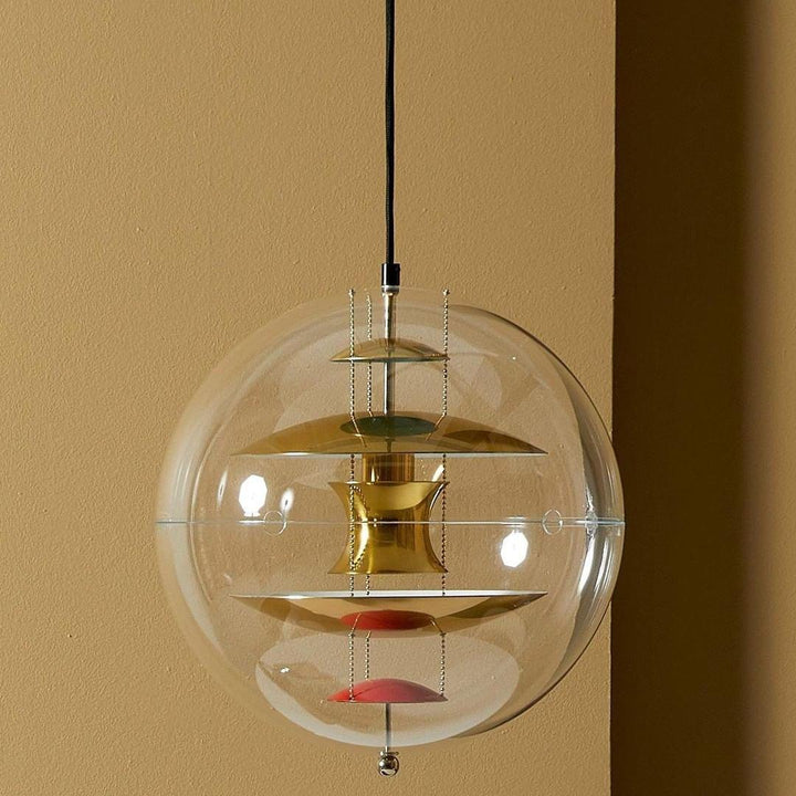 Rund Kula Hängande Lampa