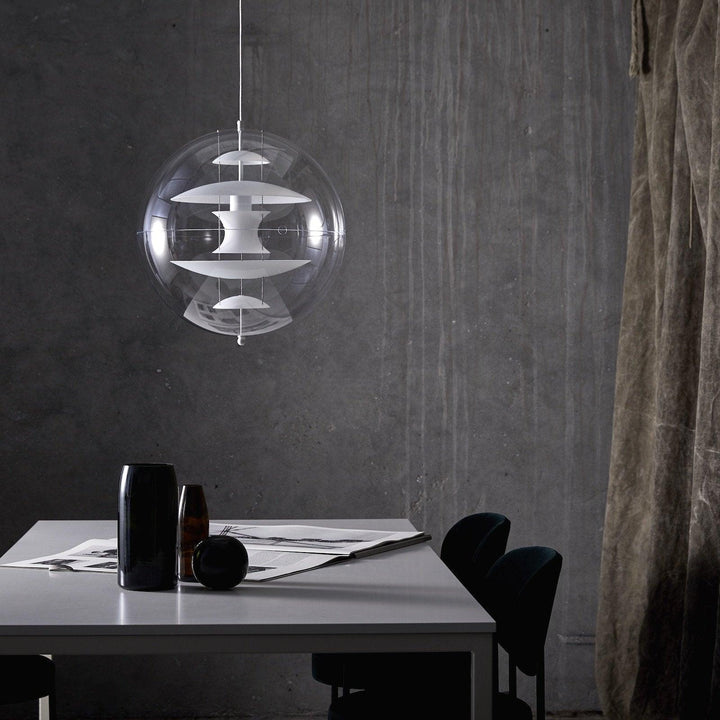 Rund Kula Hängande Lampa