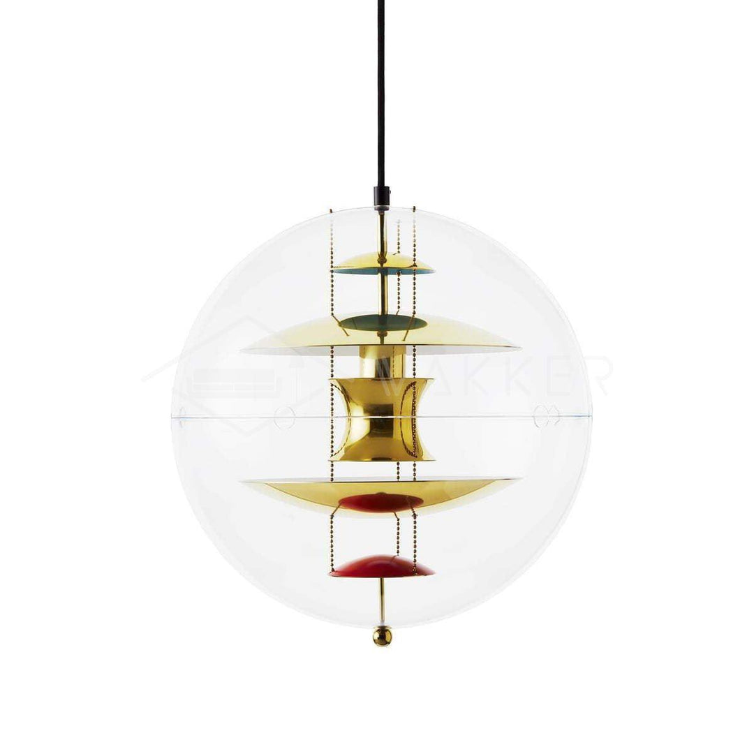 Rund Kula Hängande Lampa