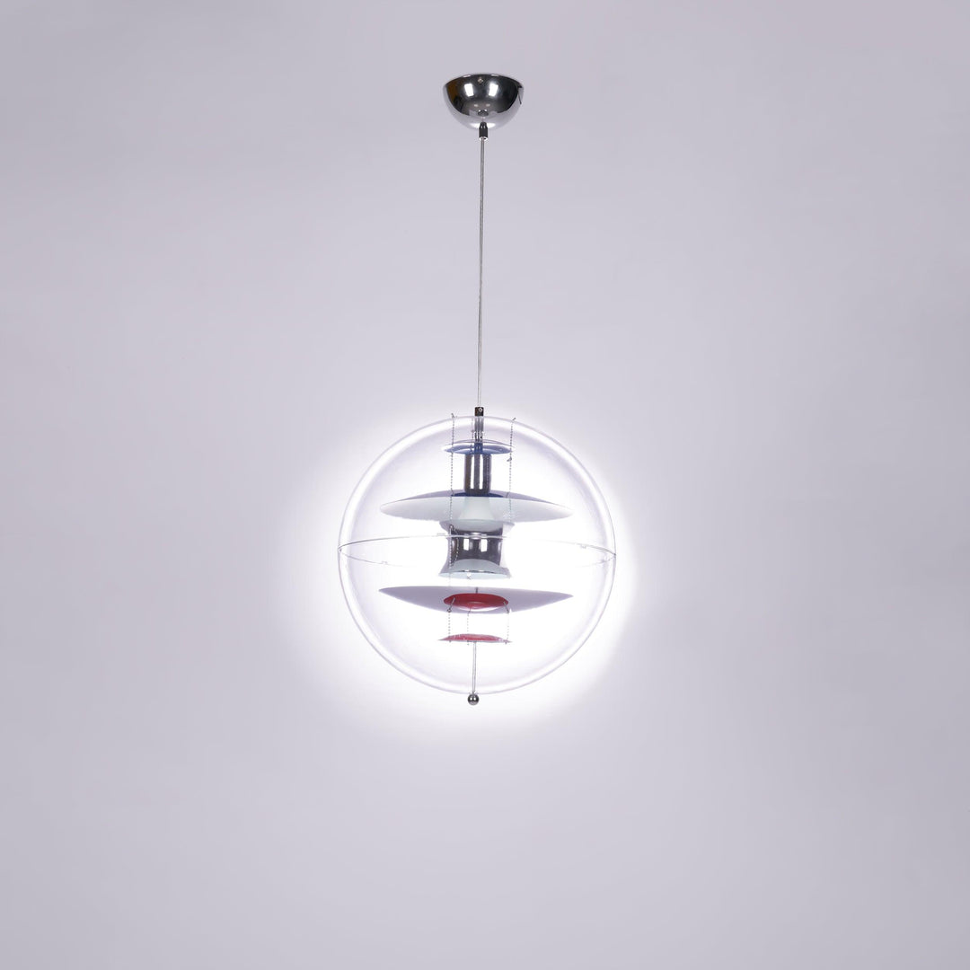 Rund Kula Hängande Lampa