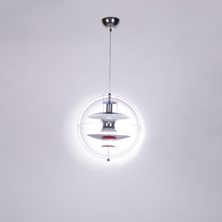 Rund Kula Hängande Lampa