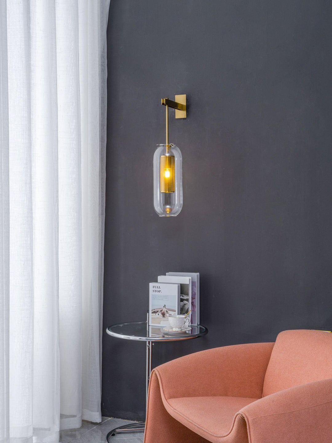 Vadim Glas Vägglampa