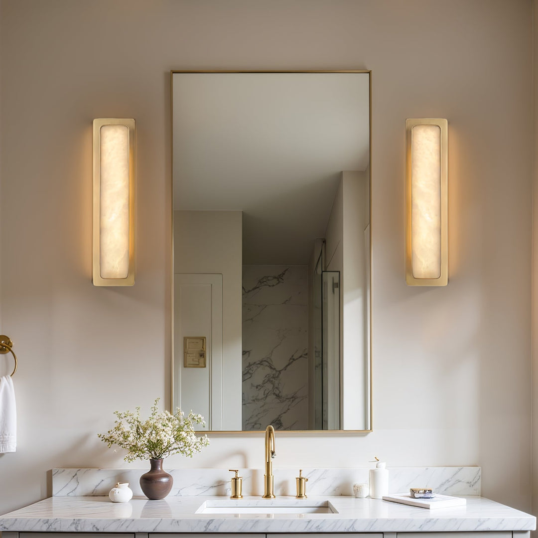 Velmora Alabaster Vägglampa