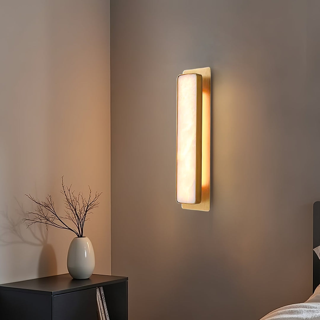 Velmora Alabaster Vägglampa