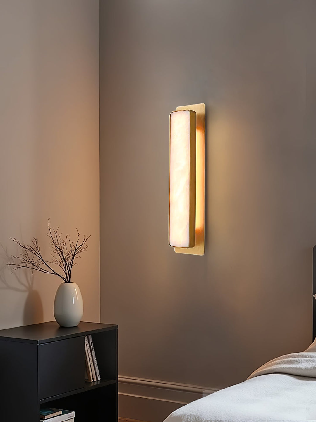 Velmora Alabaster Vägglampa