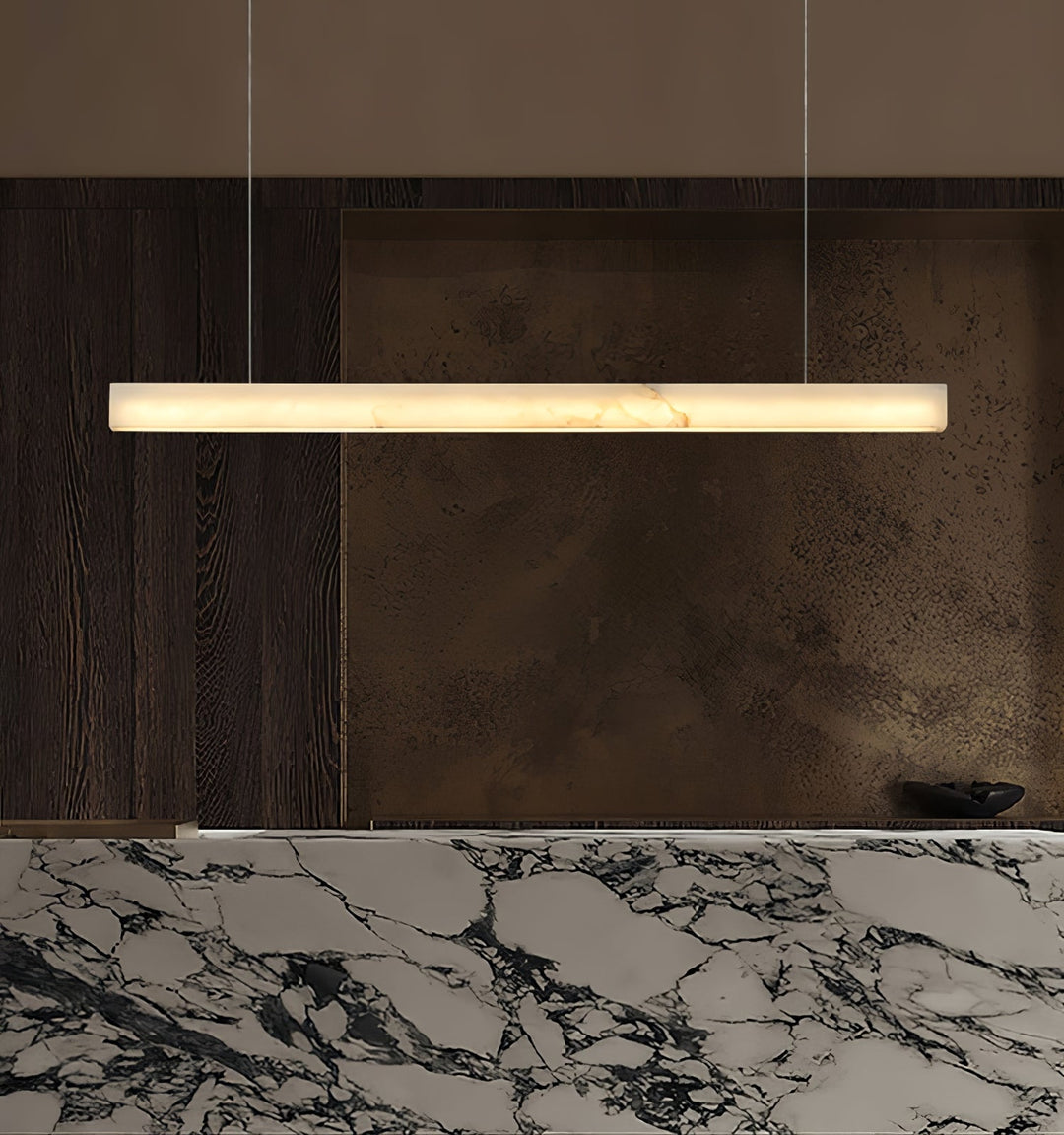 Velmore Linea Alabaster Pendellampa