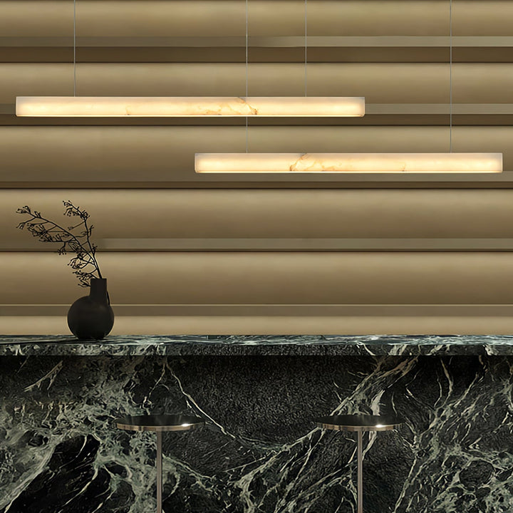 Velmore Linea Alabaster Pendellampa