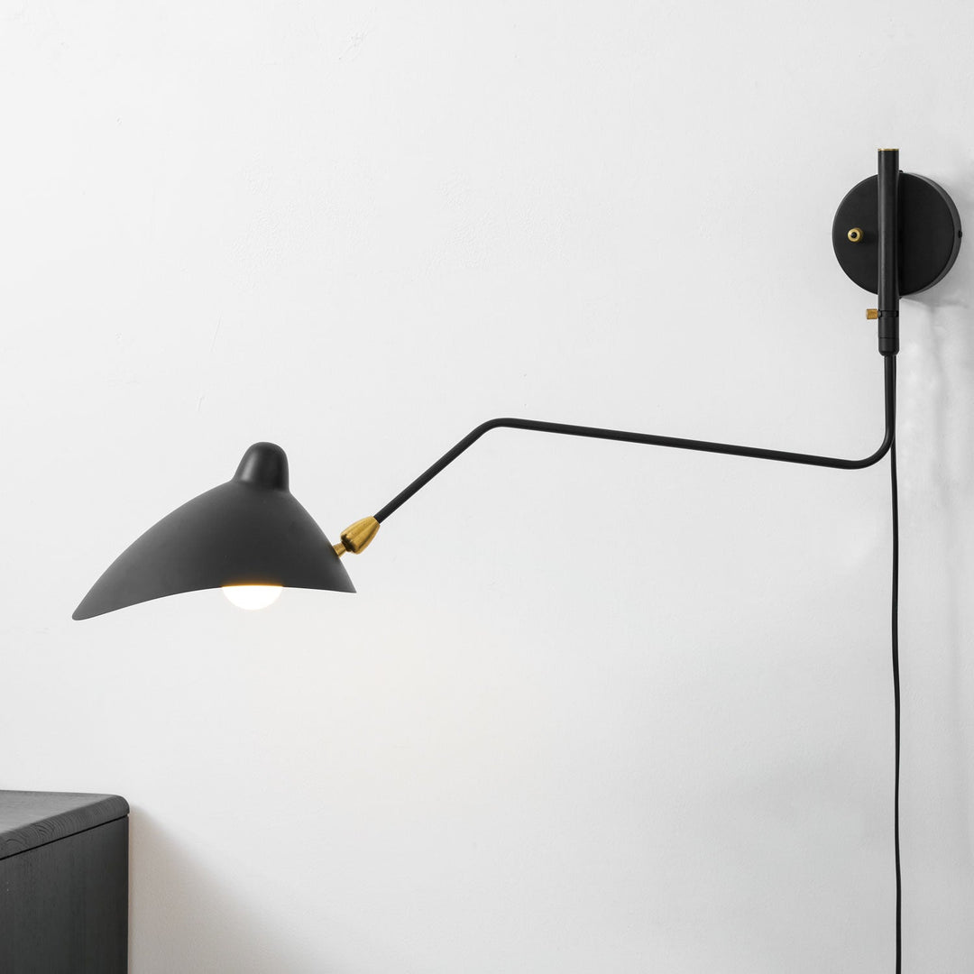 Mångsidig Vägglampa med Arm