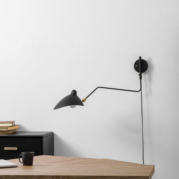 Mångsidig Vägglampa med Arm