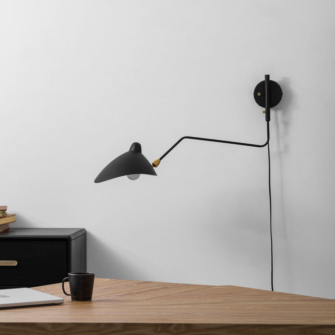Mångsidig Vägglampa med Arm