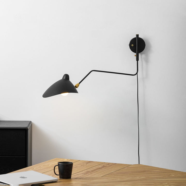Mångsidig Vägglampa med Arm