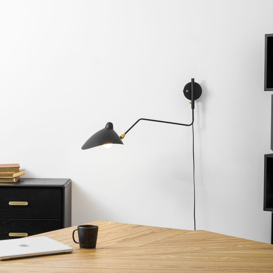 Mångsidig Vägglampa med Arm