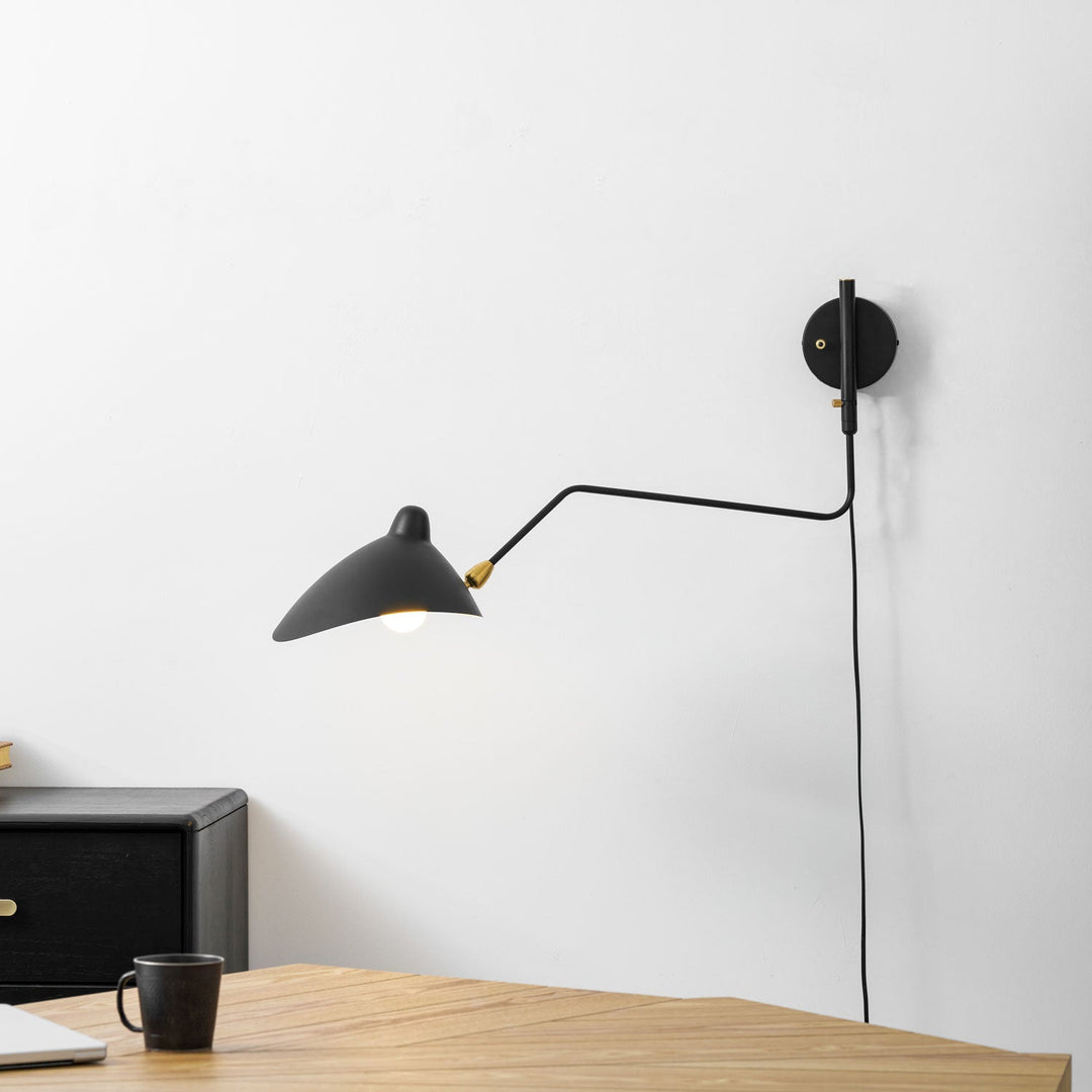 Mångsidig Vägglampa med Arm