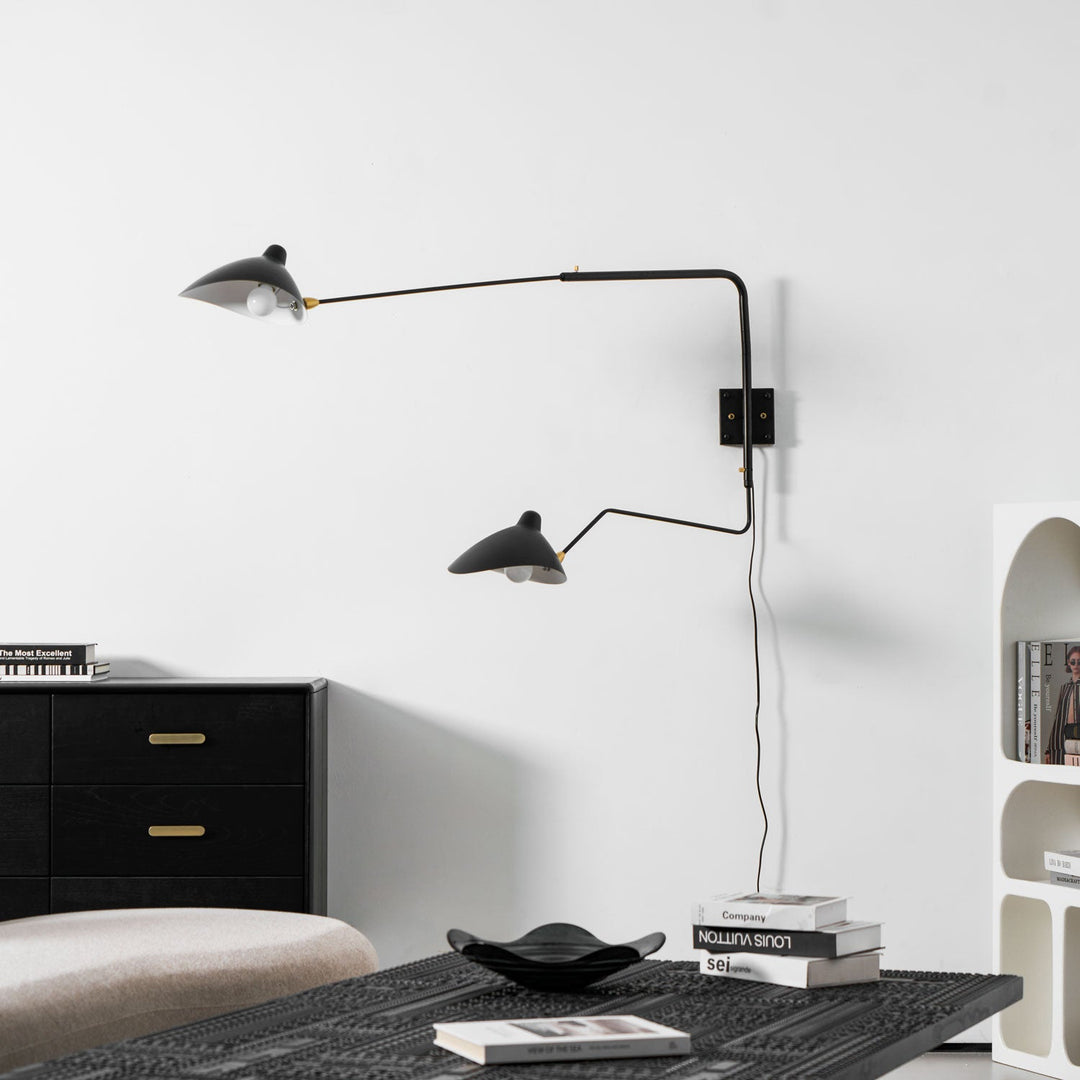 Mångsidig Vägglampa med Arm