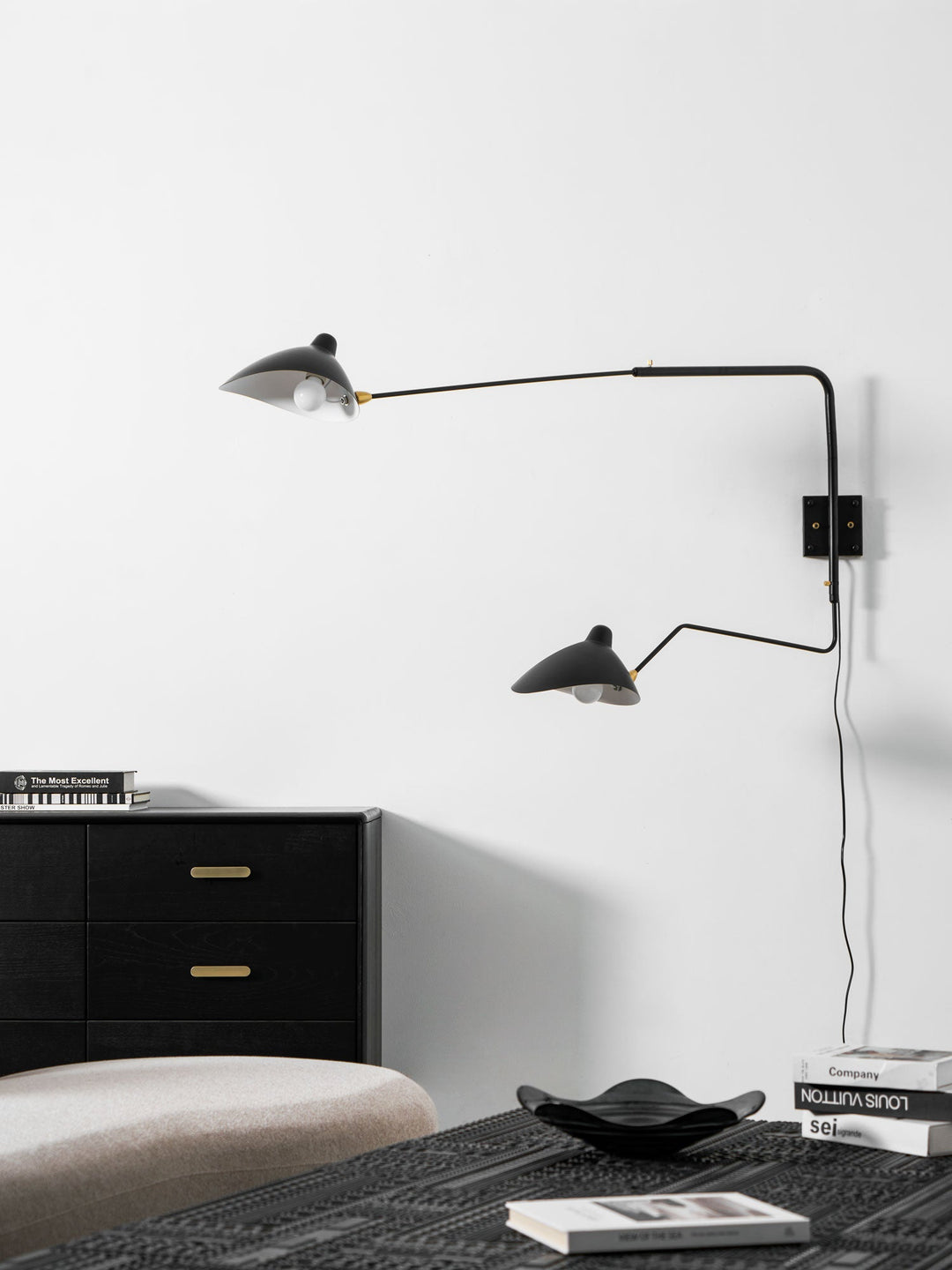 Mångsidig Vägglampa med Arm