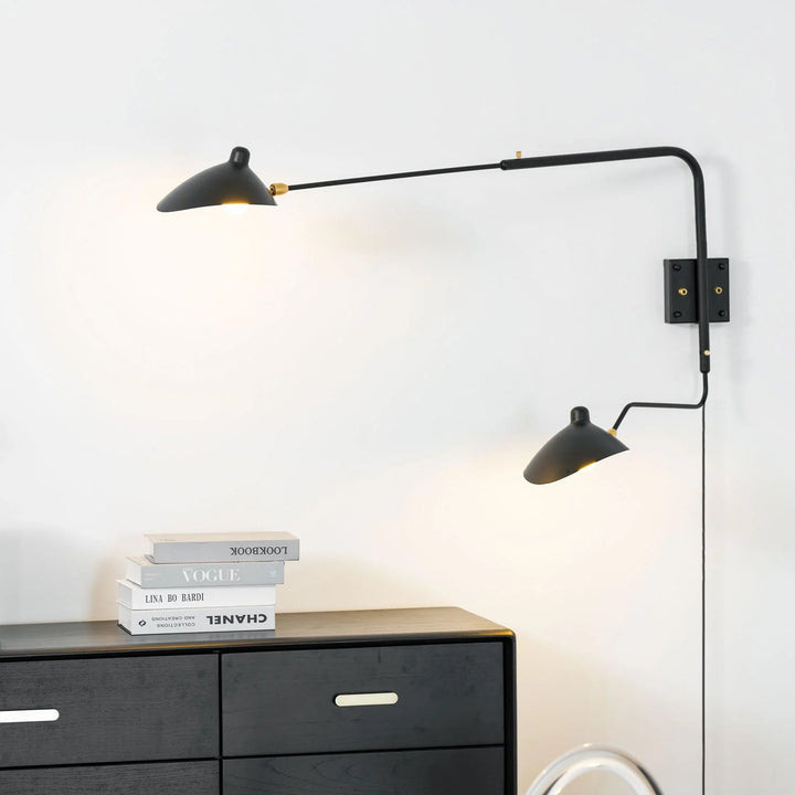 Mångsidig Vägglampa med Arm