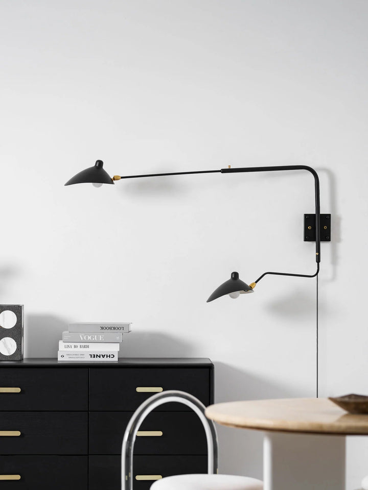 Mångsidig Vägglampa med Arm