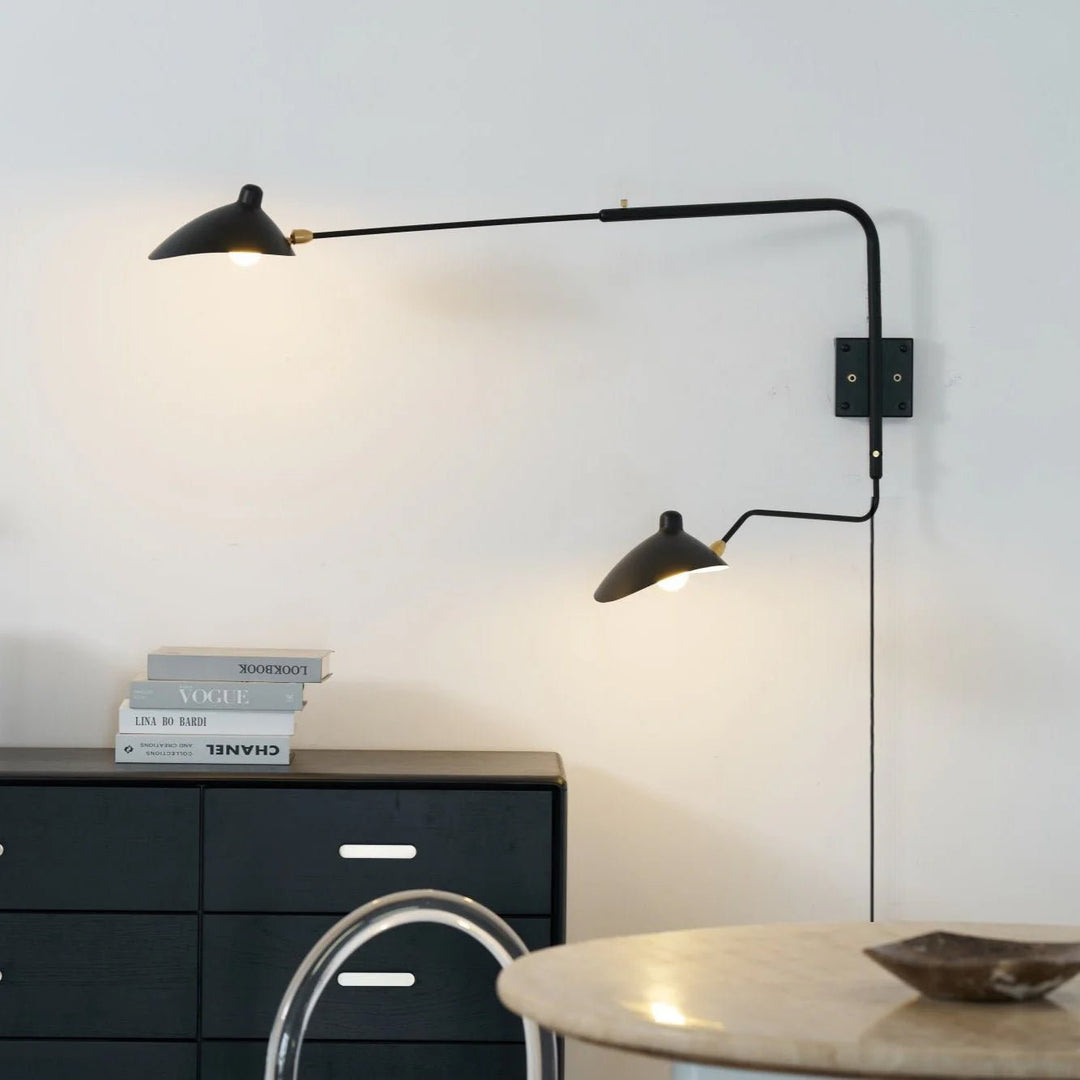 Mångsidig Vägglampa med Arm